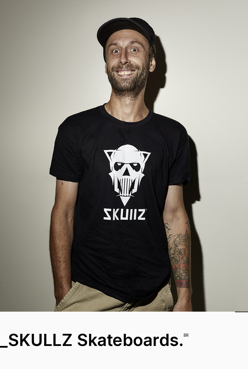 Tomek Jankowski Design Branding - SKULLZ Skateboards