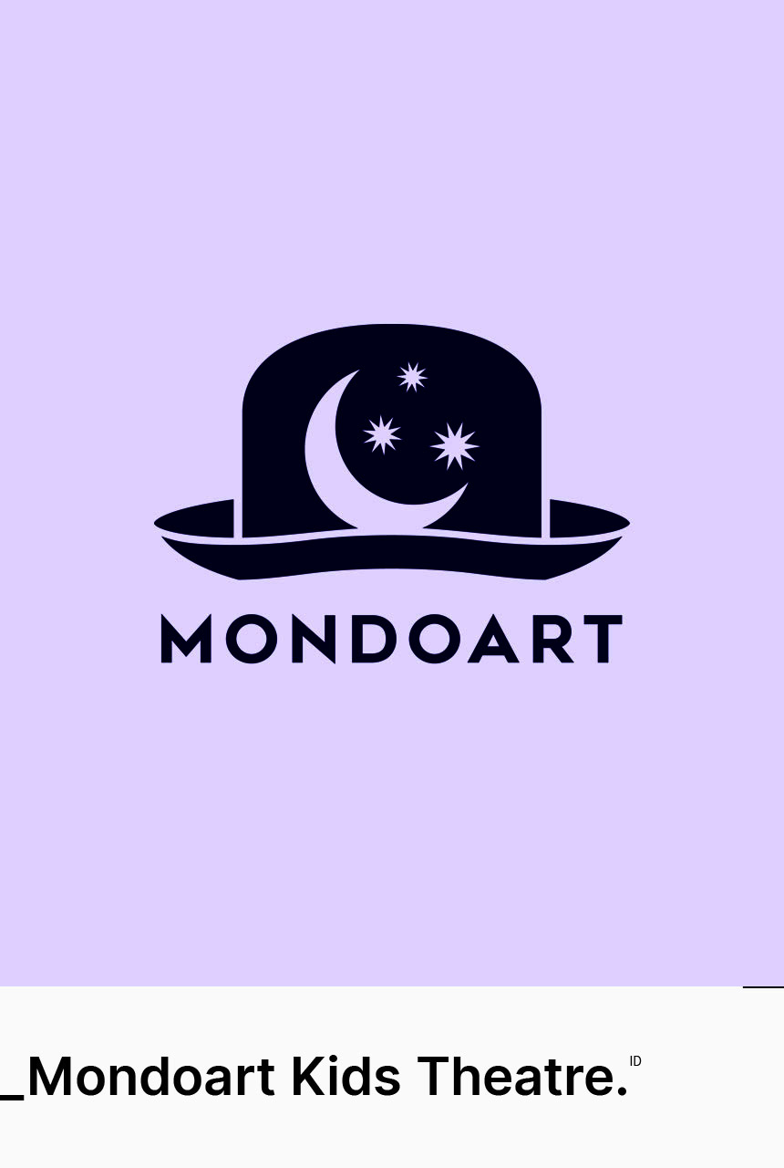 Tomek Jankowski Design Identity - Mondoart Kids Theatre