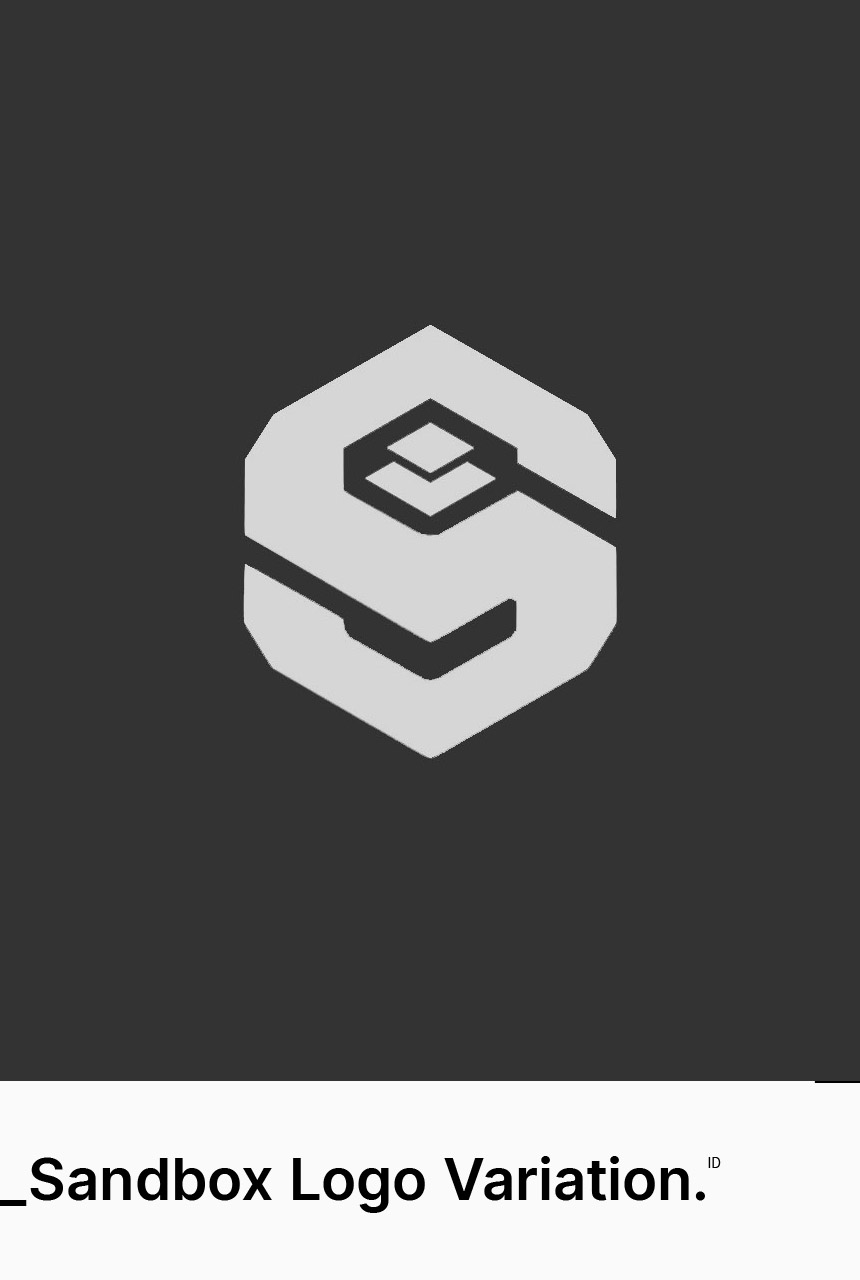Tomek Jankowski Design Identity - Sandbox Logo Variation